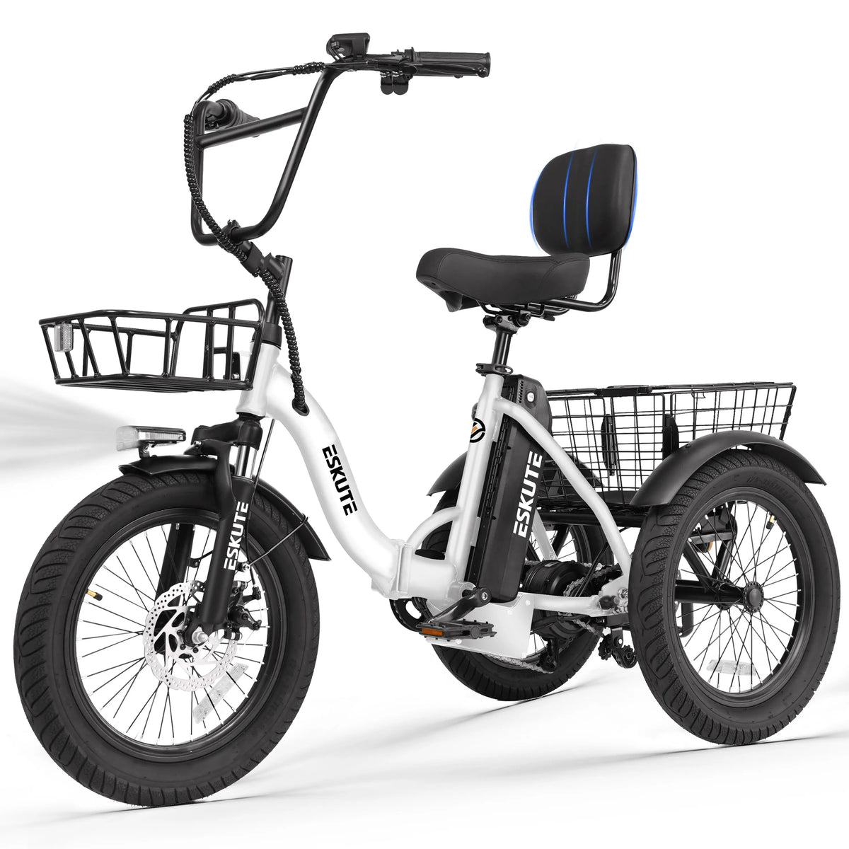 Eskute T300 Folding Electric Trike With Long Range Battery