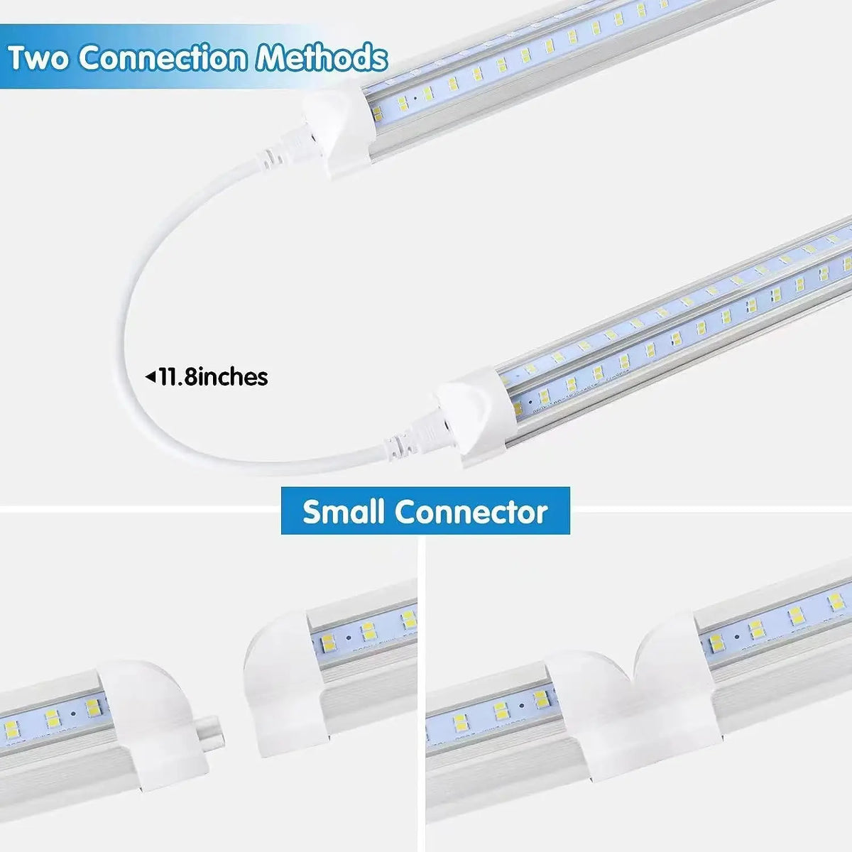 Bestka Linkable Led Shop Light With Integrated V Shape Body