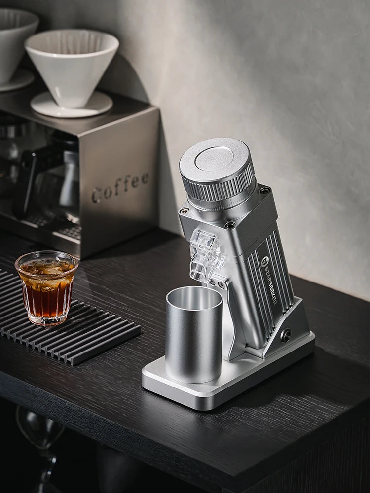 STARSEEKER E55Pro Electric Conical Burr Coffee Grinder With Stepless Adjustment