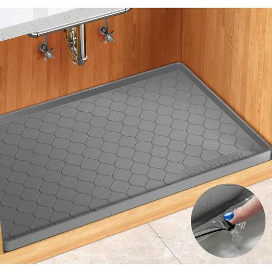 Premium Under Sink Silicone Mat Waterproof Leak Protection