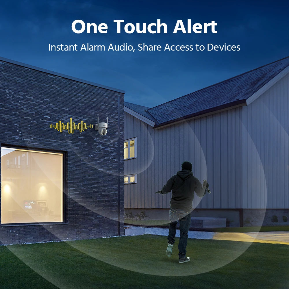 Annke 4MP Wireless Security Camera Kit With Solar NVR